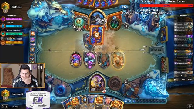 Hearthstone: Wall Priest Has Too Stop! It Has Gone Too far! смотреть онлайн