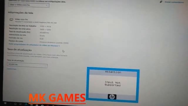 Como Resolver Erro Input Not Suported no Monitor, Atualizado 2021 смотреть онлайн