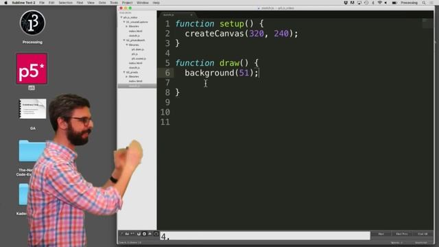 11.3: The Pixel Array - p5.js Tutorial смотреть онлайн