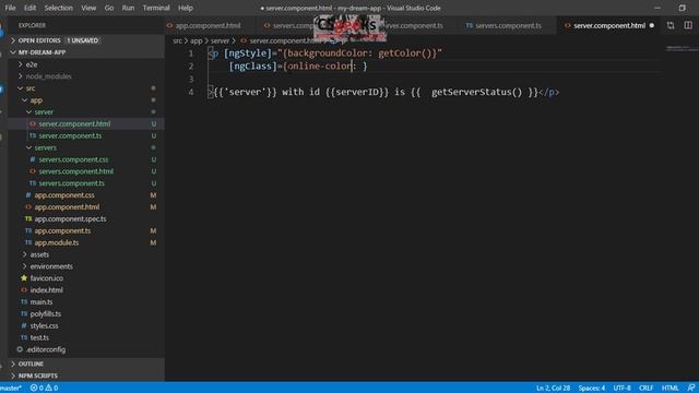 Angular Tutorial#27:--Applying CSS Classes Dynamically with ngClass. смотреть онлайн