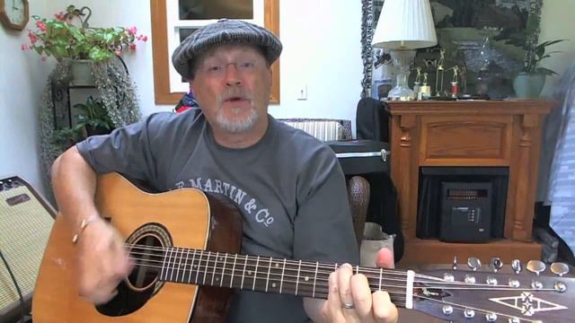 930 - Walk Right In - acoustic cover of The Rooftop Singers with chords and lyrics (GUITAR IS SOLD) смотреть онлайн