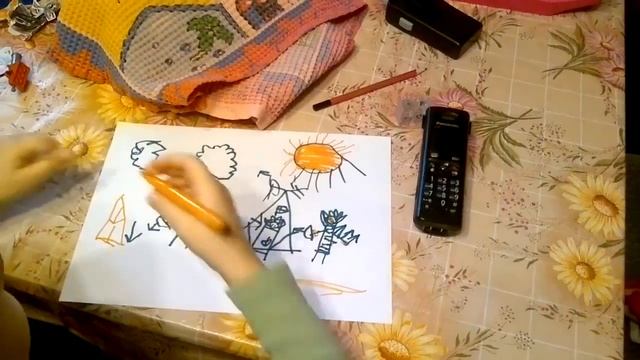 Вася(5 лет) рисует индейцев смотреть онлайн