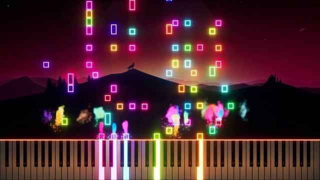 Animenz Idol - Oshi no Ko OP [Piano] / YOASOBI - Keyboard Visualizer + Midi смотреть онлайн