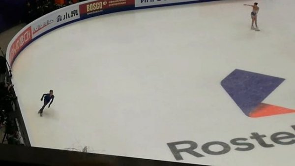 Александра Трусова разминка FS Rostelecom Cup 2019