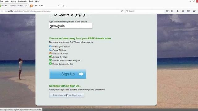 How to Create a DOT.TK Domain For free смотреть онлайн