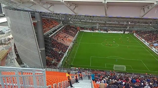 ЧМ-2018. Екатеринбург-Арена. Приставная трибуна. Самые верхние ряды категории 4