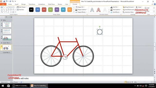 Bicycle Animation in Powerpoint Presentations ( Motion Graphics Tutorial to Create Amazing Effects смотреть онлайн