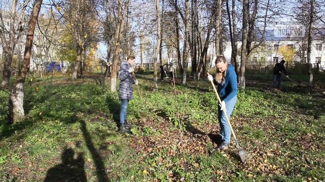 Экологическая акция в Яблоневом саду г. Покров смотреть онлайн