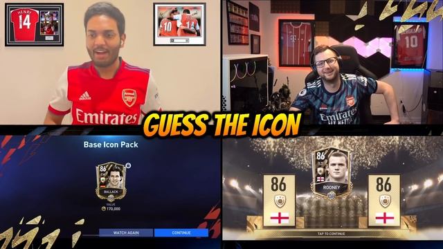ICONS PACK OPENING WITH STOPDE | GUESS THE ICON AND DISCARD CHALLENGE | FIFA MOBILE 22 смотреть онлайн