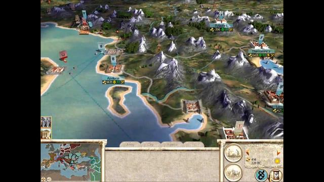 Let's Play Rome Total War Thrace - Part 22: Spartan Seige смотреть онлайн
