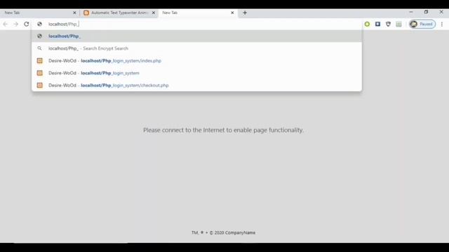 Automatic Text TypeWriter in PHP | Text Typing Animation Effect | Text Animation Typing Effect | PH смотреть онлайн