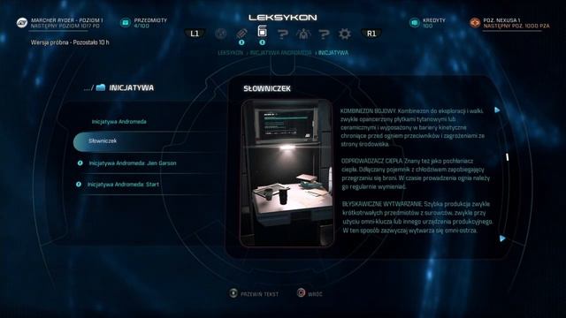 Mass effect Andromeda - PS4 demo - PS store - PL subtitles - demonstration of game 02 смотреть онлайн