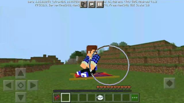 МОД НА КОВЁР САМОЛЁТ УЖЕ. В MINECRAFT PE 1.16.210.53 смотреть онлайн