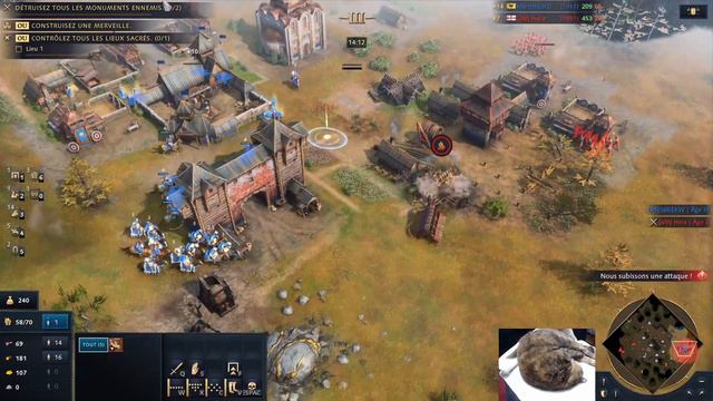 Age of Empires 4 : RUS' contre HERA avec MONGOLS смотреть онлайн