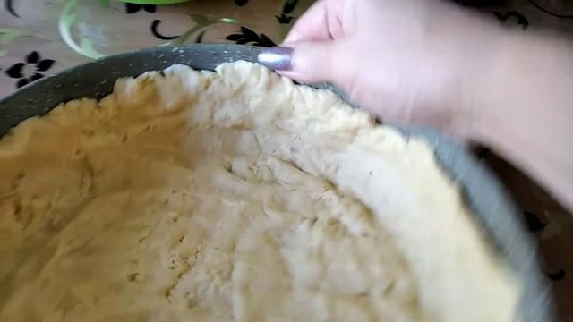 Ягодно - песочный пирог с творожной заливкой. смотреть онлайн