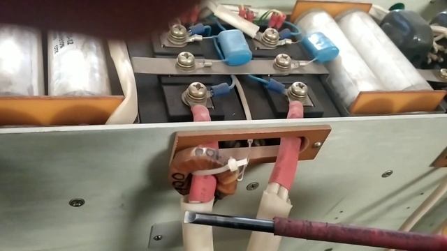 Ремонт промышленной установки индукционного нагрева 30кВт(обзор). смотреть онлайн