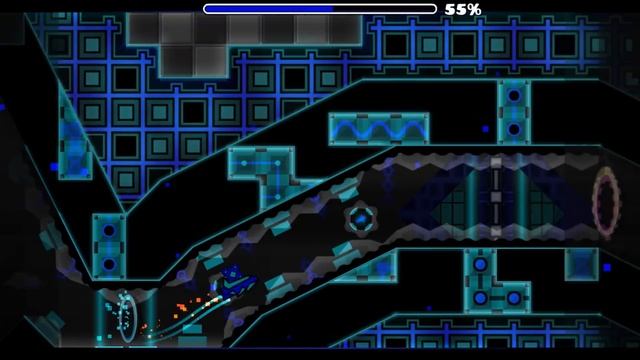Geometry Dash - Chaotic Hyperdrive by Havok (All Coins) смотреть онлайн