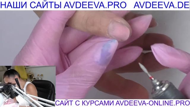 НАРАЩИВАНИЕ НОГТЕЙ. МАНИКЮР. Виктория Авдеева смотреть онлайн