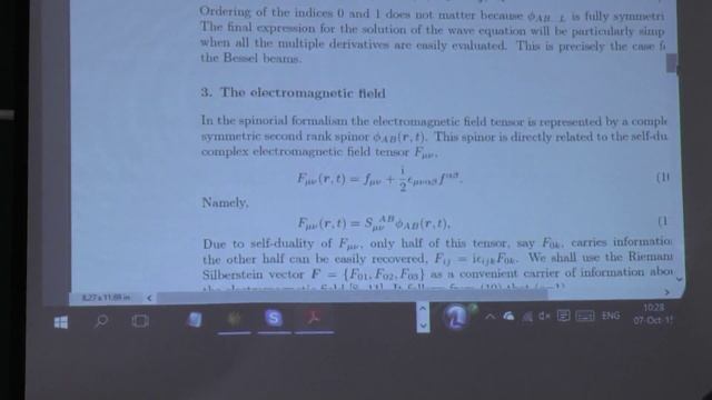 prof. Iwo Białynicki-Birula "Gravitational wave carrying orbital angular momentum" смотреть онлайн