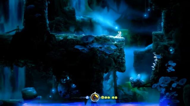 Ori and the Blind Forest "gameplay" прохождение part 4 (Лунная пещера) смотреть онлайн