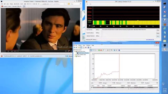 DPC Latency Test-2 on Win 8 Pro RTM x64 with nVidia 304.79 Beta смотреть онлайн
