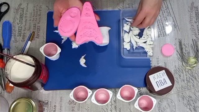 EASTER EGG BUCKETS / ВЕДЁРКИ ДЛЯ ПАСХАЛЬНЫХ ЯИЦ из баночек от йогурта. смотреть онлайн