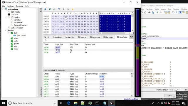 Understanding PE relocations in less than 10 min (with PE-bear) смотреть онлайн