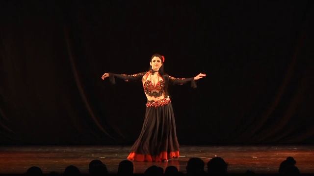 Dança do ventre Fusão Flamenco - Fernanda Casarolli - Andalus - Arabesque Escola de Dança смотреть онлайн