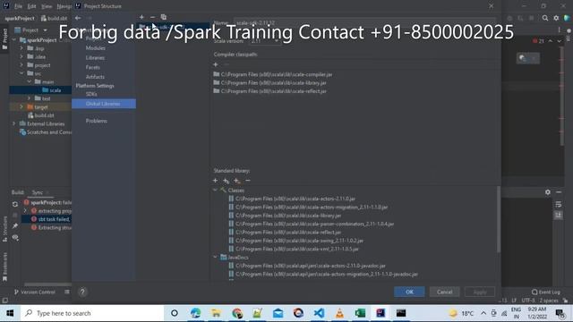 In intellij scala options not available why? How to solve смотреть онлайн