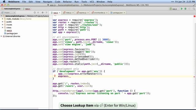 Autocompletion: JavaScript, CSS, and Everywhere - WebStorm Video Tutorial смотреть онлайн