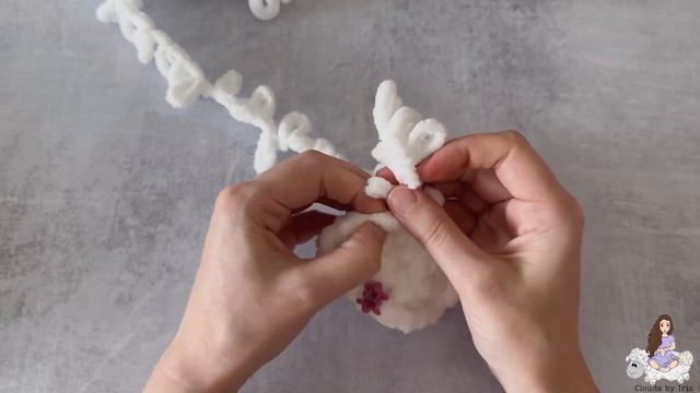 Мешочек для подарков из Alize Puffy Fine смотреть онлайн