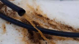 Чистка скважины ,метод аэролифт .