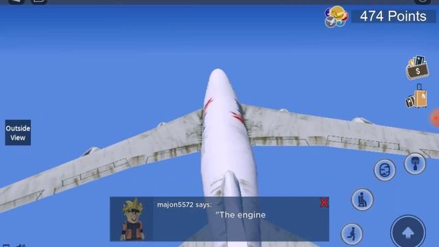 Выживаю в самолёте! Roblox обзор карты Survival a crash plane смотреть онлайн