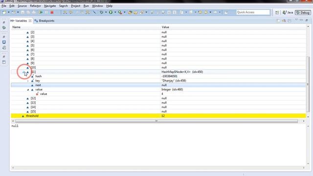 How HashMap Internally Works(Practical) in JAVA смотреть онлайн