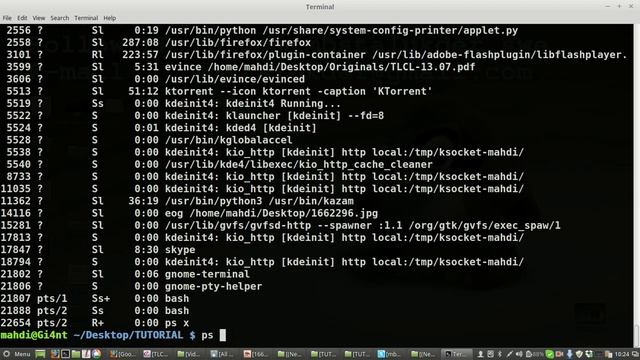 Bangla Linux Command Line Tutorial 11 Process Part 1 смотреть онлайн