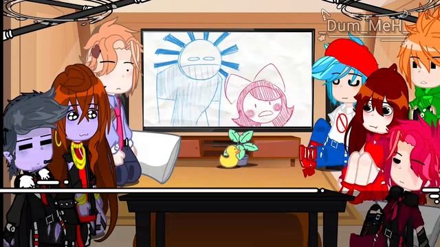 //Fnf react to Twinsomnia Remastered Mod// Motivation already going brr again..// смотреть онлайн