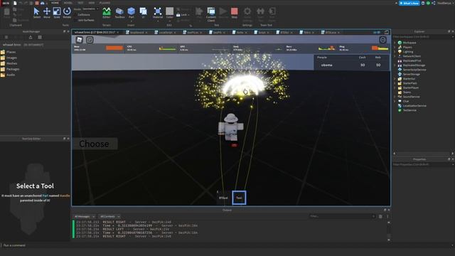 Тест способности в Роблокс Студио | Test ability in Roblox Studio смотреть онлайн