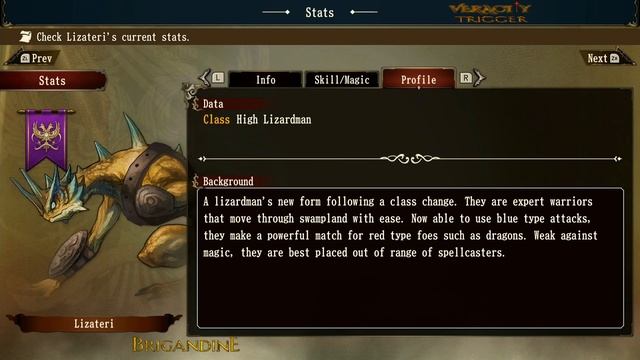 Lizard Lord - BESTIARY GUIDE for Brigandine: The Legend of Runersia ? смотреть онлайн