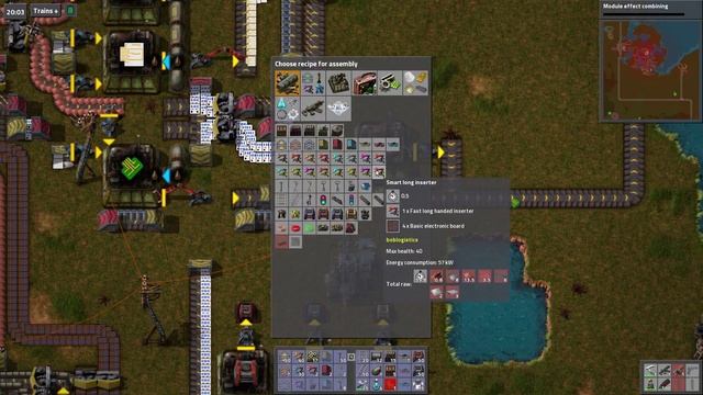 Let's Play Factorio with Bob's Mods RSO Ep #56, module rockin' смотреть онлайн