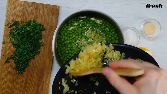 Постный суп-пюре из зеленого горошка смотреть онлайн