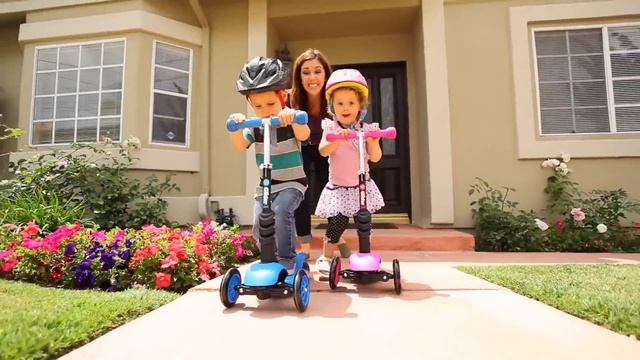 Детский Самокат с сидением Glider Seat 3in1 на 15Toys.RU смотреть онлайн