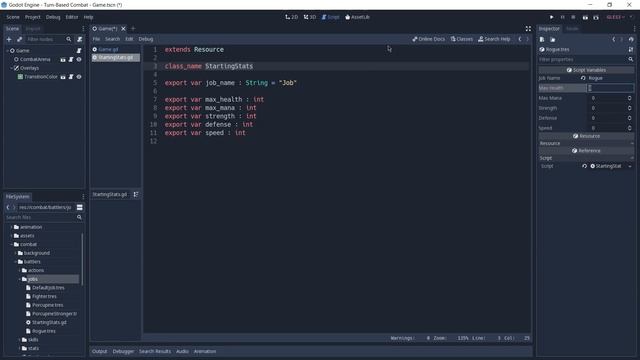 Godot RPG Character Stats Tutorial: Godot Open RPG смотреть онлайн
