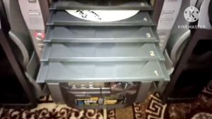 mini system Panasonic, sa vk 81d, máquina top