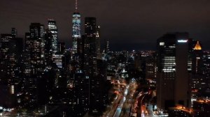 Ночной Нью-Йорк / New York in the Night / Атмосферное видео