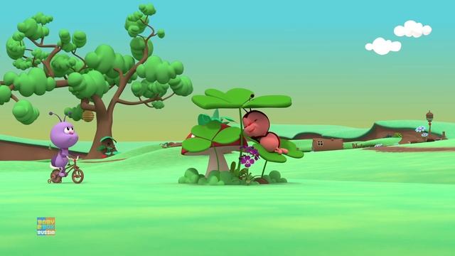 Песенка про гласные буквы + Еще русские потешки для детей от Bichikids смотреть онлайн
