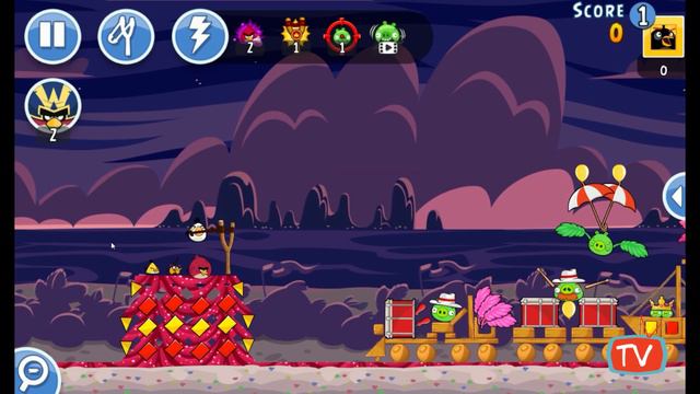 Angry Birds Friends - Carnival Nights Tournament All Levels - Angry Birds Gameplay смотреть онлайн