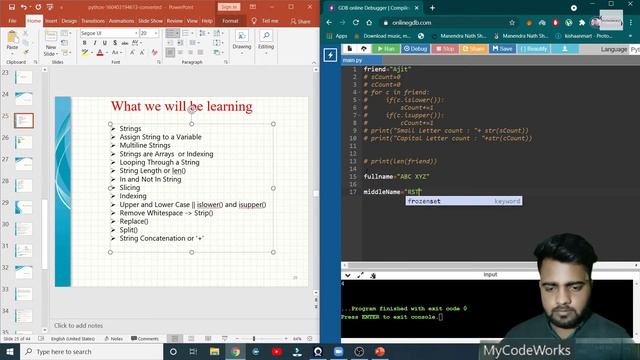 ?String In Python | Python Basics In English & Nepali | From Scratch | MyCodeWorks | PFB : #5 смотреть онлайн