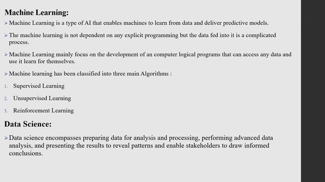 Industrial Training Presentation on Machine Learning and Data Science with Python смотреть онлайн