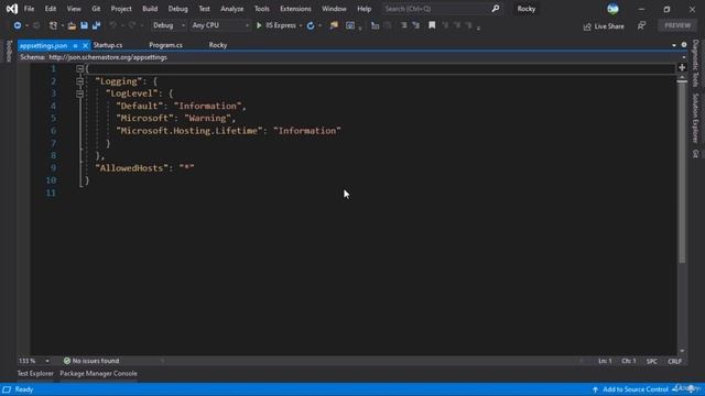 015 Файл appsettings json смотреть онлайн