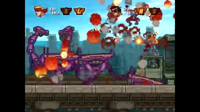 Contra ReBirth (Wii) - TWO PLAYERS Speedrun (Tool-Assisted) By DARK FULGORE